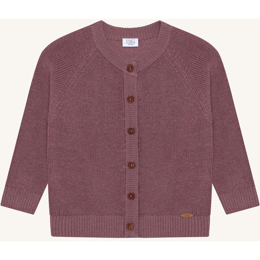 Hust & Claire HCCuri Jacket Wool Cardigan 3863 Pale Mauve