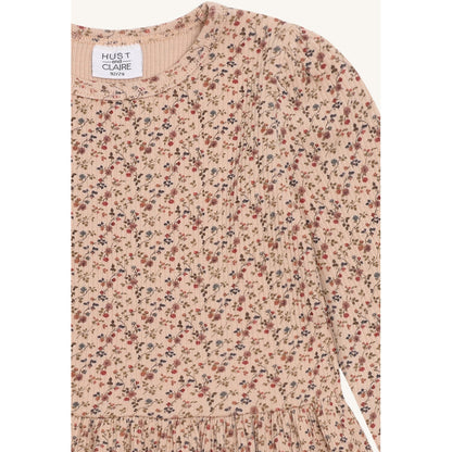 Hust & Claire HCDonna Little roses W25 Dresses 3549 Rugby Tan