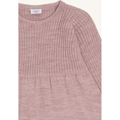 Hust & Claire HCDuri Wool Knit Dresses 3875 Heather