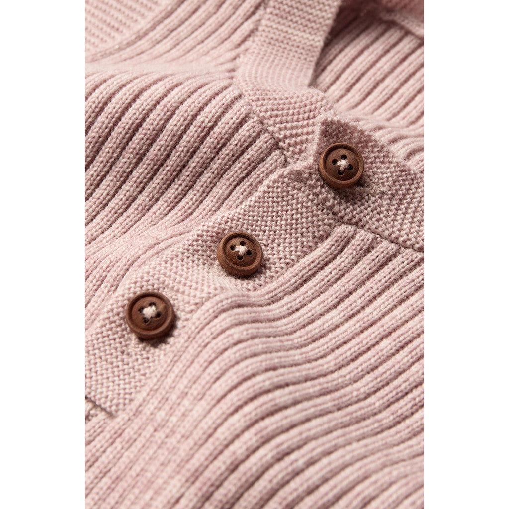 Hust & Claire HCEdi Wool Rib Knit Knitwear 3875 Heather