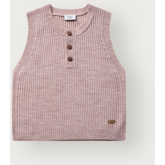 Hust & Claire HCEdi Wool Rib Knit Knitwear 3875 Heather