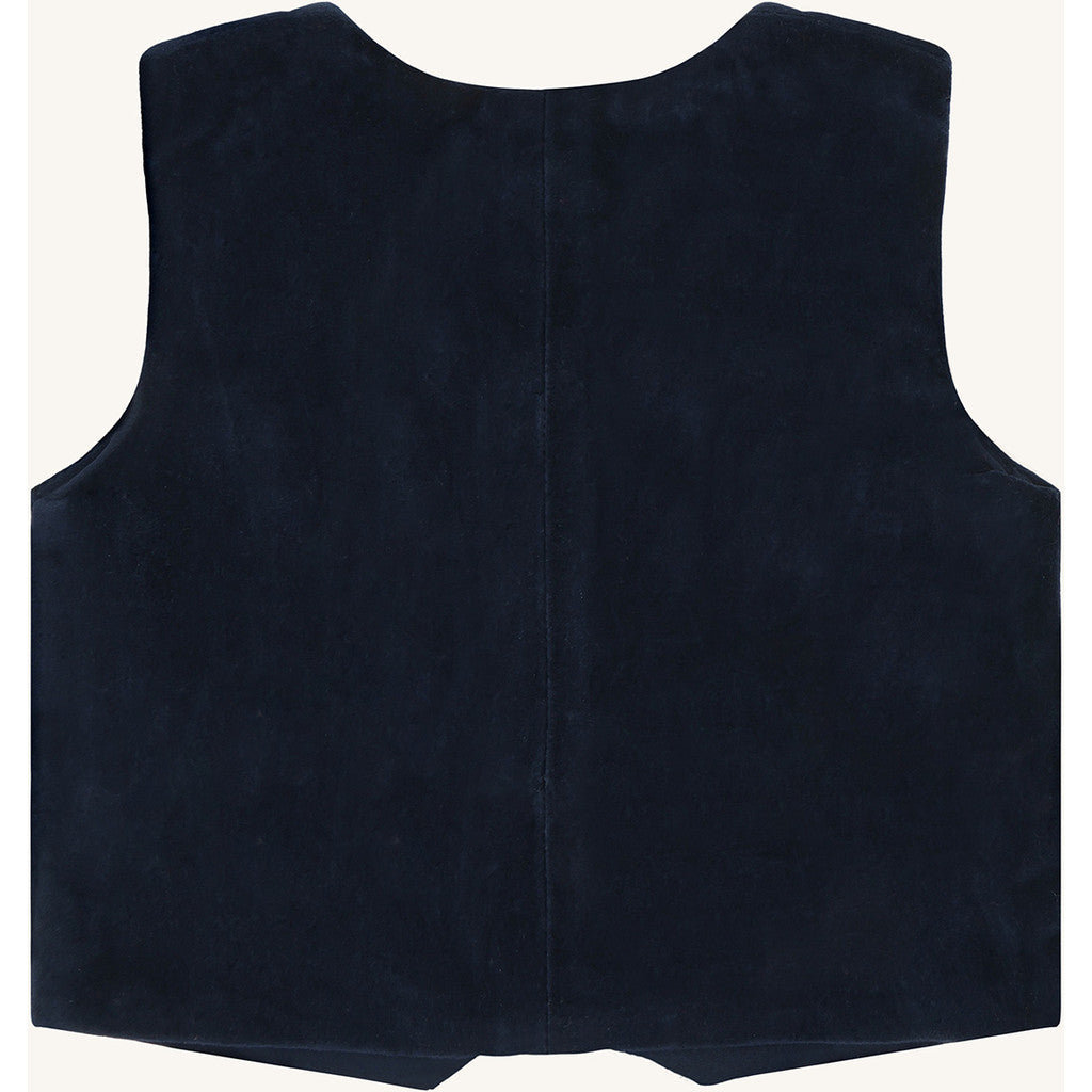 Hust & Claire HCEik Moleskin Waistcoat 4150 More Navy