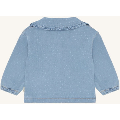 Hust & Claire HCEly  Dotty denim Jacket 33 Blue Denim