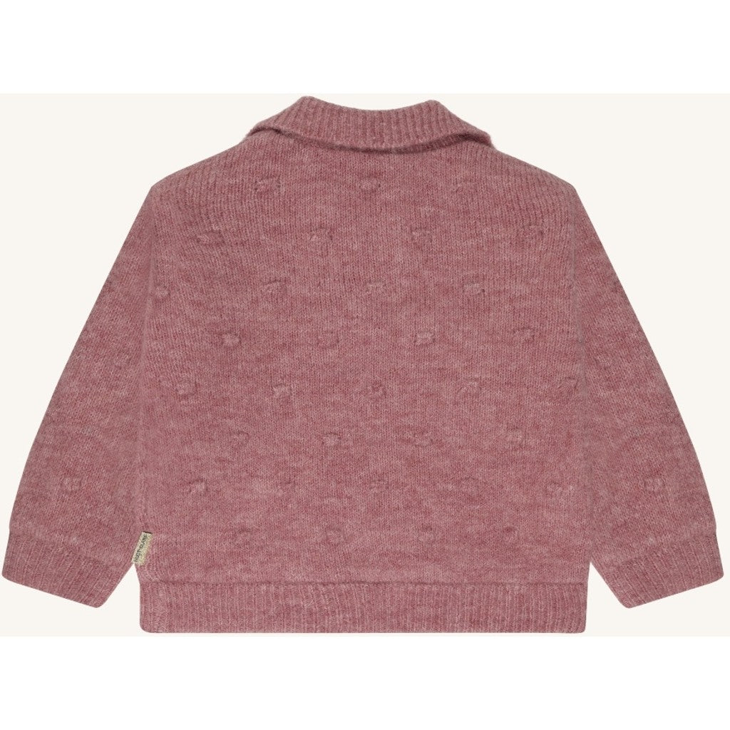 Hust & Claire HCEmi Knit Jacket Knitwear 3875 Heather