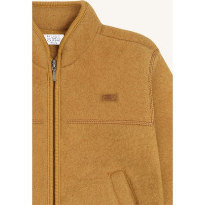 Hust & Claire HCEmi Zip Jacket Wool Fleece Jacket 3038 Old Mustard