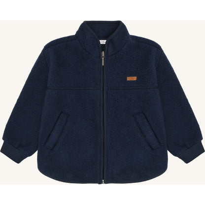 Hust & Claire HCEmi Zip Jacket Wool Fleece Jacket 3146 Blues