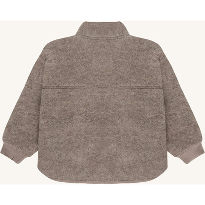 Hust & Claire HCEmi Zip Jacket Wool Fleece Jacket 3232 Deer Melange