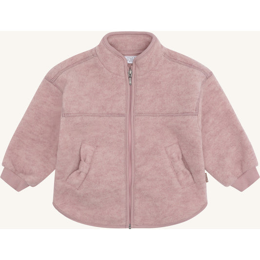 Hust & Claire HCEmi Zip Jacket Wool Fleece Jacket 3875 Heather