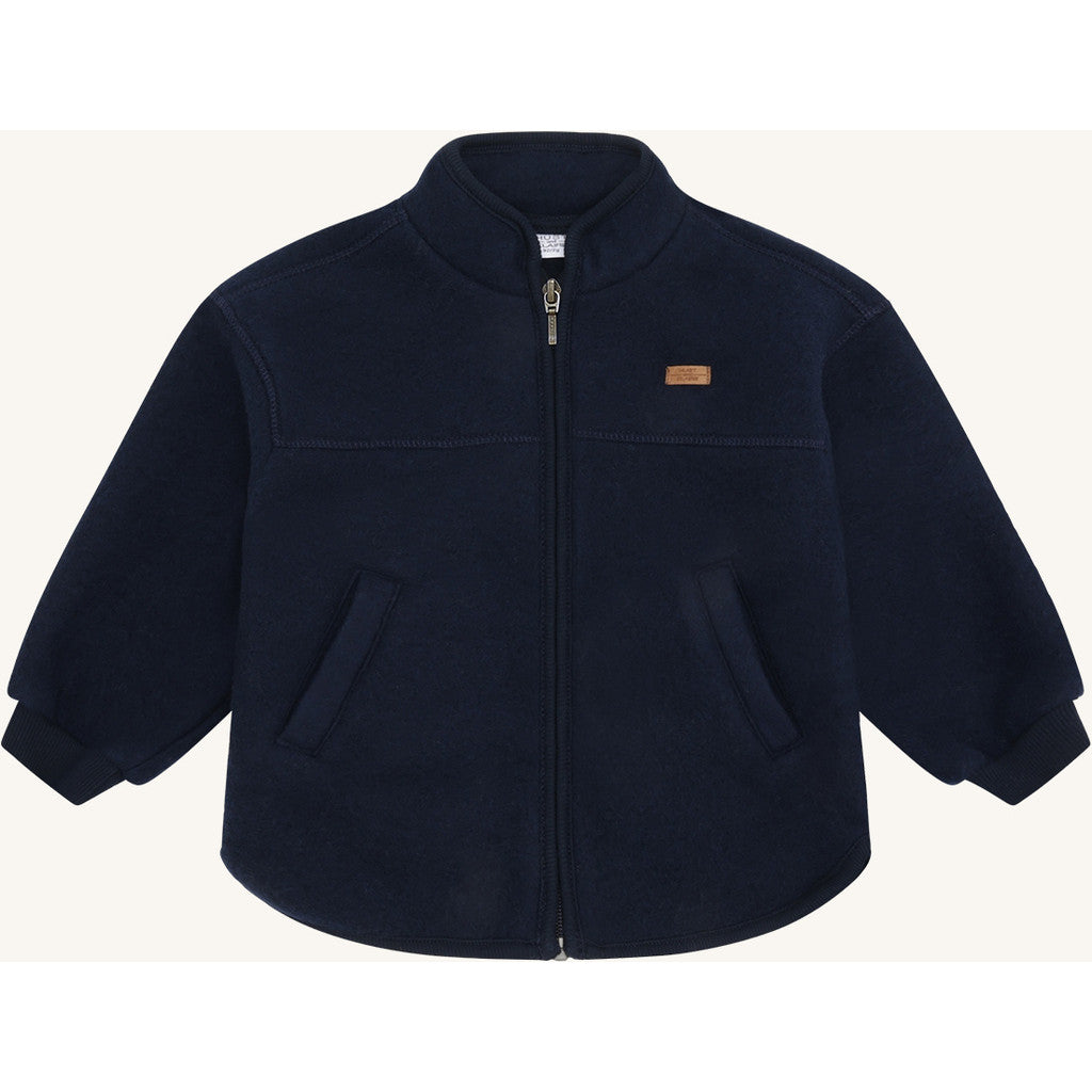 Hust & Claire HCEmi Zip Jacket Wool Fleece Jacket 4150 More Navy