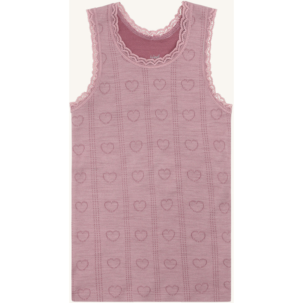 Hust & Claire HCFaith Pointelle Tops 3875 Heather
