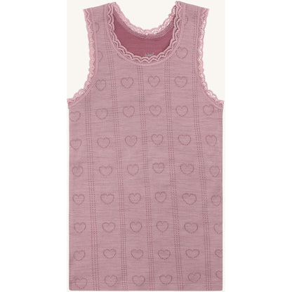 Hust & Claire HCFaith Pointelle Tops 3875 Heather