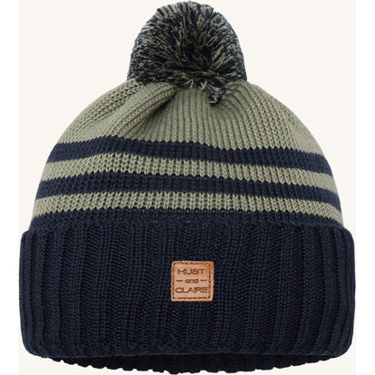 Hust & Claire HCFalke Knit Stripe Hat 4150 More Navy