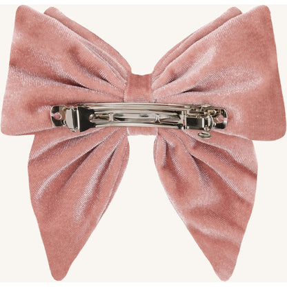 Hust & Claire HCFarhin Fall Velour bow Hair ornaments 3735 Adobe Rose