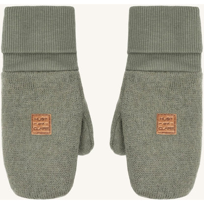 Hust & Claire HCFelix Glove Boiled Wool Gloves 3919 Turtle