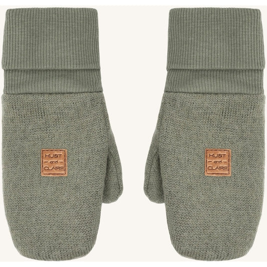 Hust & Claire HCFelix Glove Boiled Wool Gloves 3919 Turtle