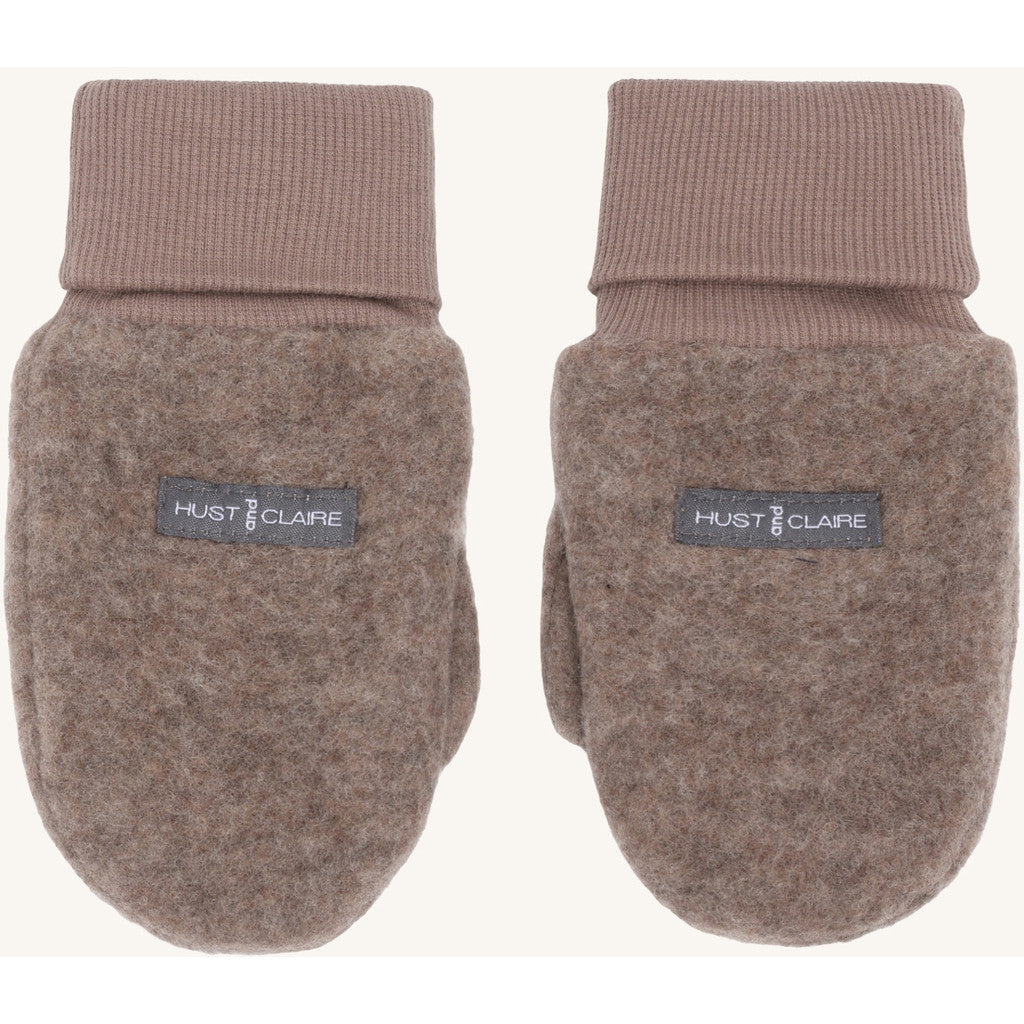 Hust & Claire HCFelix Glove Wool Gloves 3232 Deer Melange
