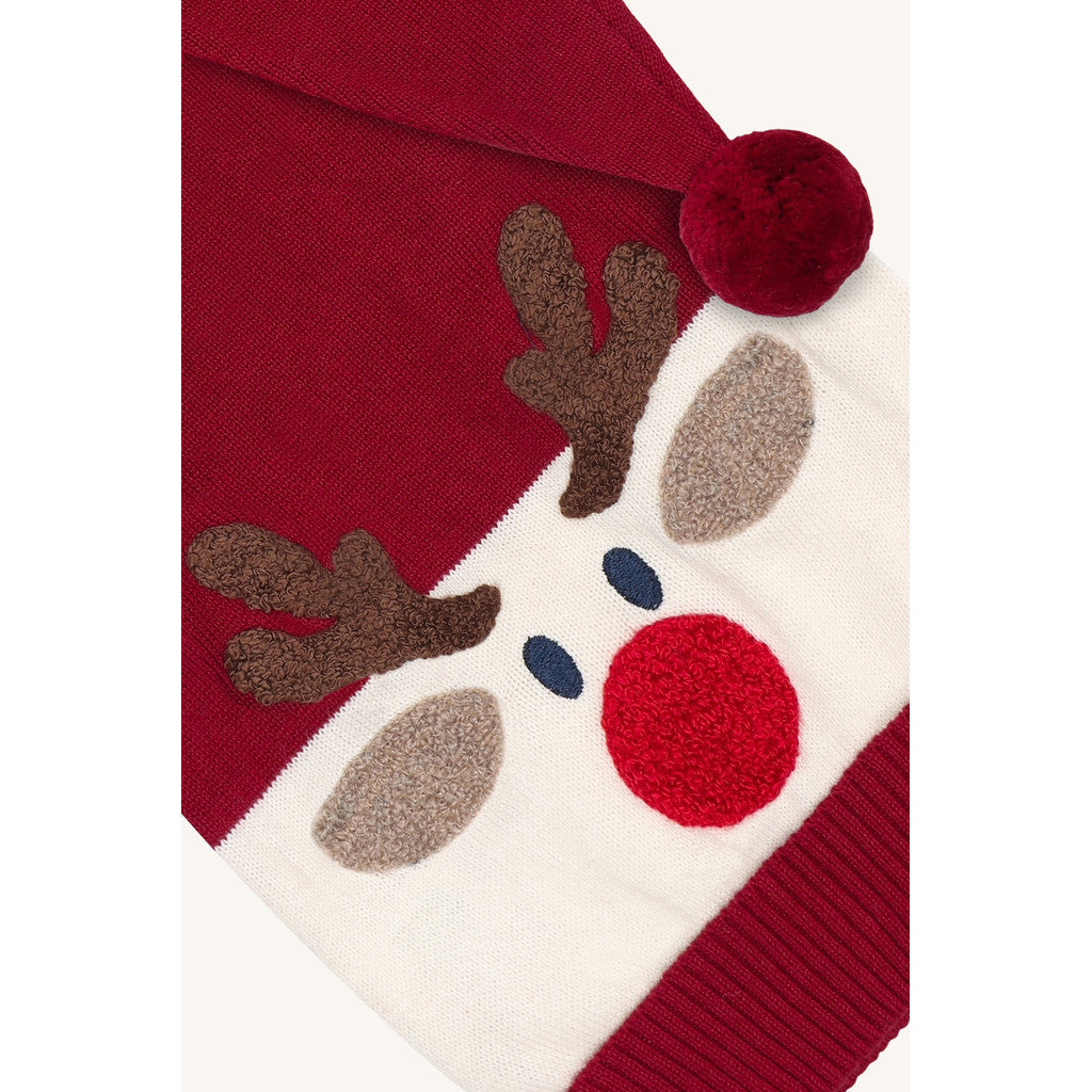 Hust & Claire HCFiliz Reindeer Hat 3379 Teaberry