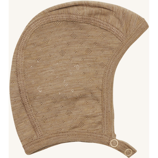 Hust & Claire HCFini Pointelle Hat 3554 Biscuit