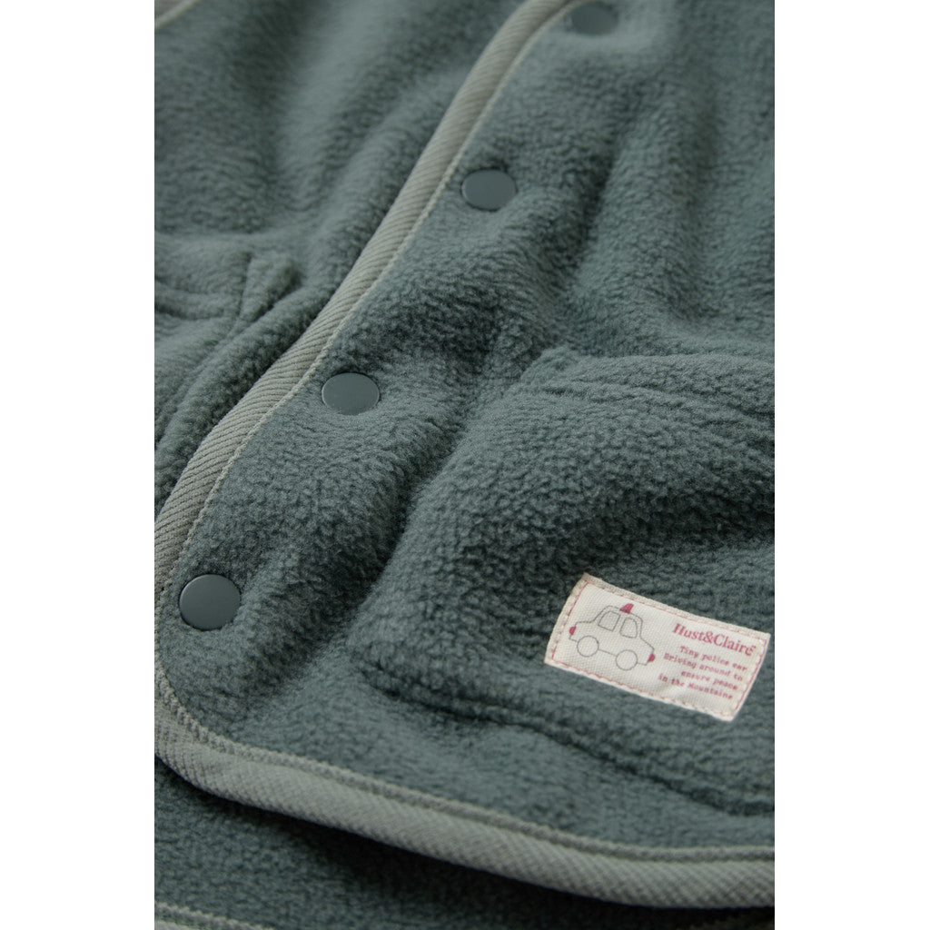 Hust & Claire HCFleece Vest Waistcoat 3484 Balsam Green