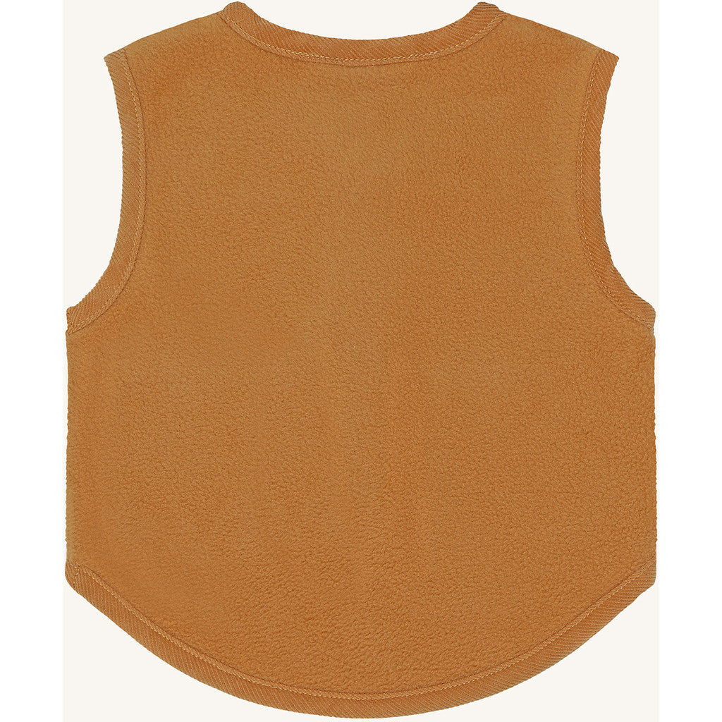 Hust & Claire HCFleece Vest Waistcoat 3557 Chipmunk