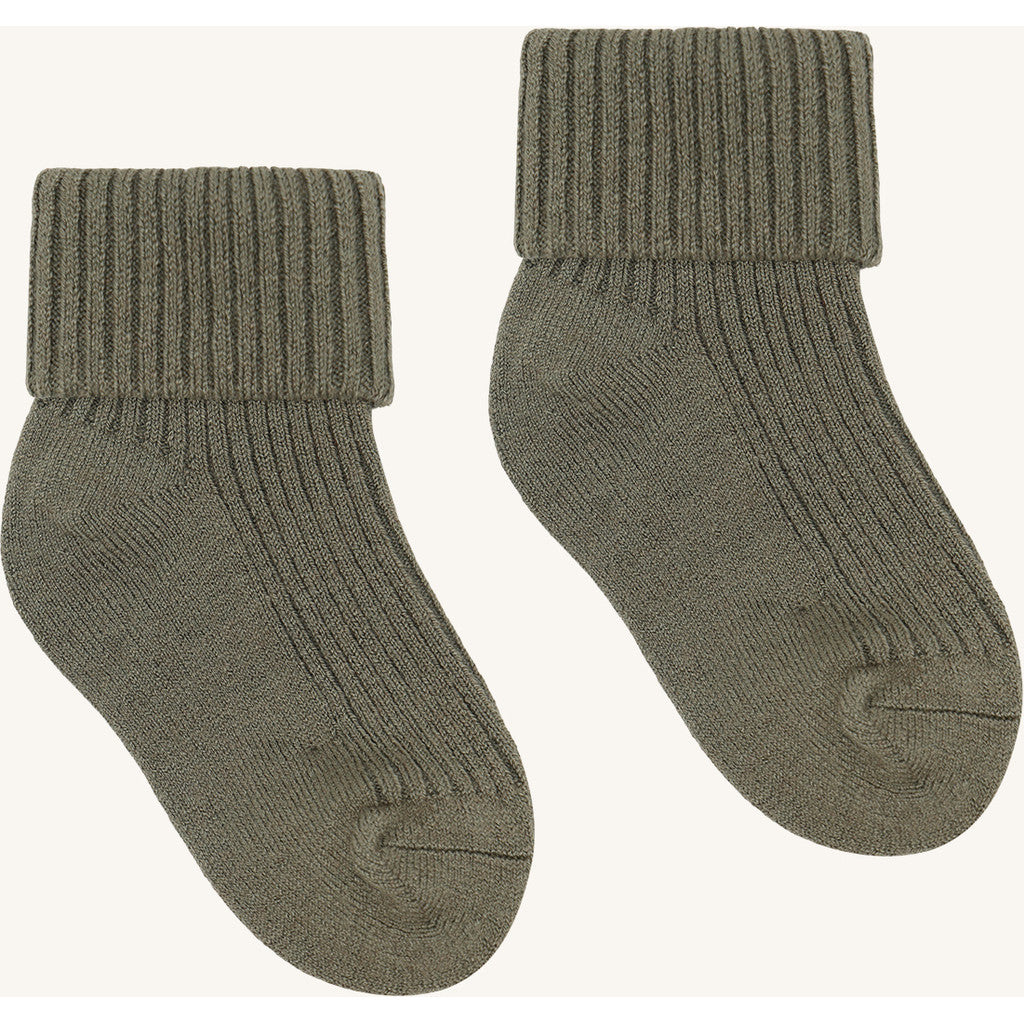 Hust & Claire HCFlosi 2-Pack Socks Wool-Bamboo Blend Socks 3919 Turtle