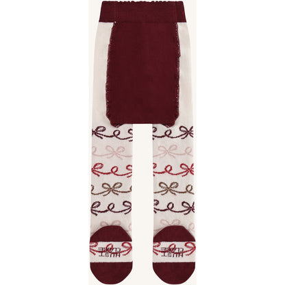 Hust & Claire HCFrankie Bows Stockings 3260 Sugar