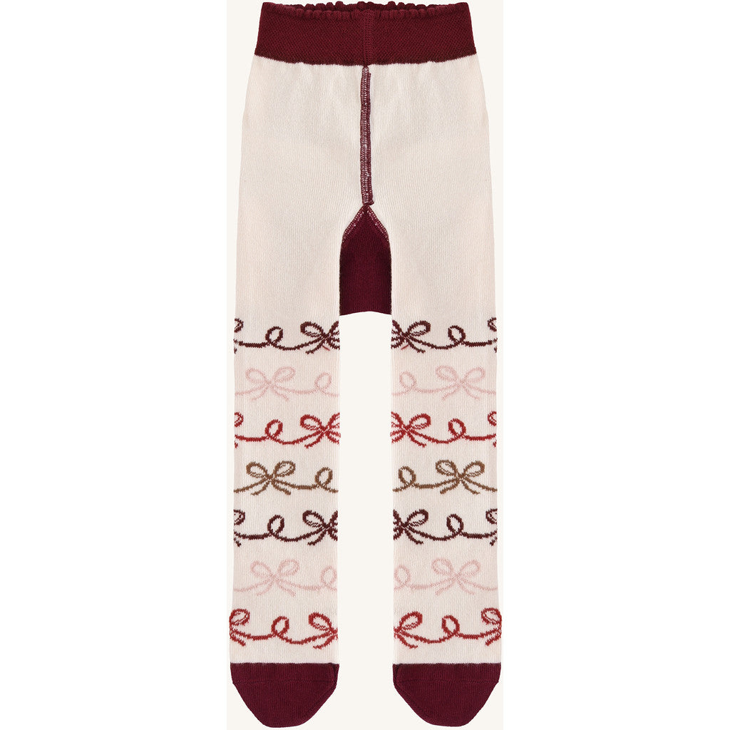 Hust & Claire HCFrankie Bows Stockings 3260 Sugar