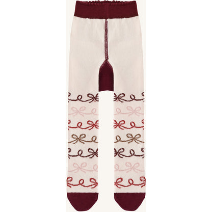 Hust & Claire HCFrankie Bows Stockings 3260 Sugar