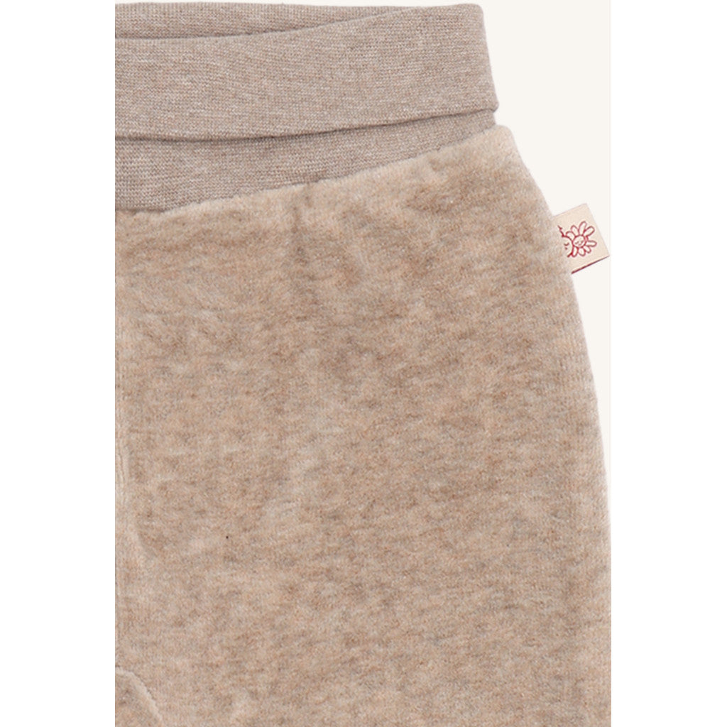 Hust & Claire HCGabe Velour Jogging Trousers 3554 Biscuit