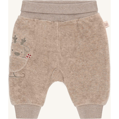 Hust & Claire HCGabe Velour Jogging Trousers 3554 Biscuit