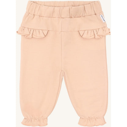 Hust & Claire HCGenny solid flounce Jogging Trousers 3549 Rugby Tan