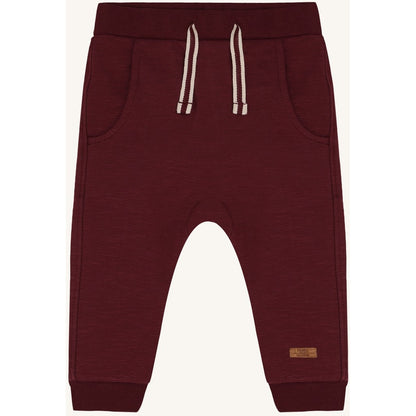 Hust & Claire HCGeorgey Solid Brushed Jogging Trousers 4361 Red Chocolate