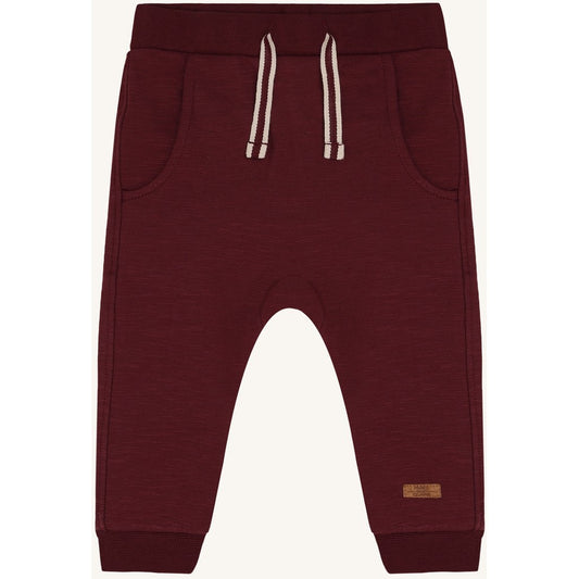 Hust & Claire HCGeorgey Solid Brushed Jogging Trousers 4361 Red Chocolate