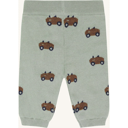 Hust & Claire HCGer Jacquard Trousers 4440 Forest Fog