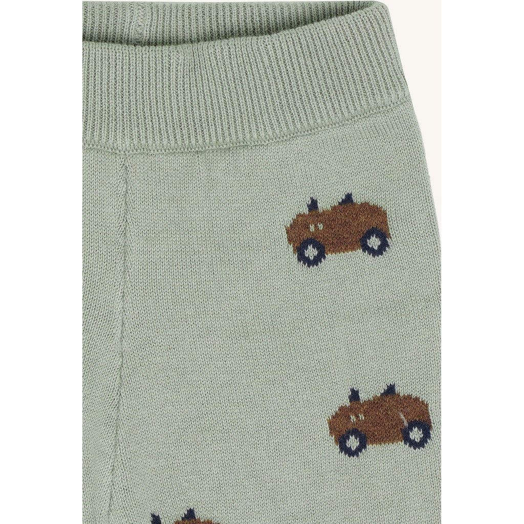 Hust & Claire HCGer Jacquard Trousers 4440 Forest Fog