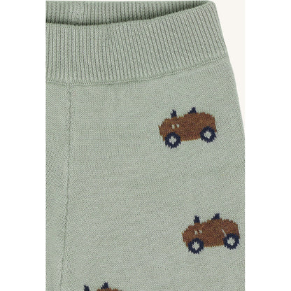 Hust & Claire HCGer Jacquard Trousers 4440 Forest Fog