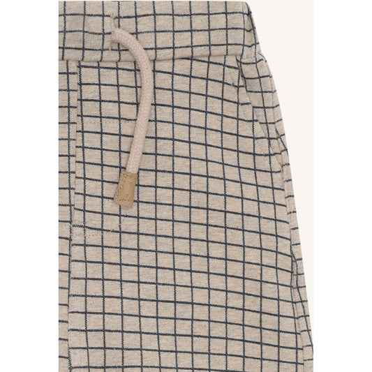 Hust & Claire HCGordon Check Jogging Trousers 3554 Biscuit