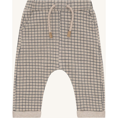 Hust & Claire HCGordon Check Jogging Trousers 3554 Biscuit