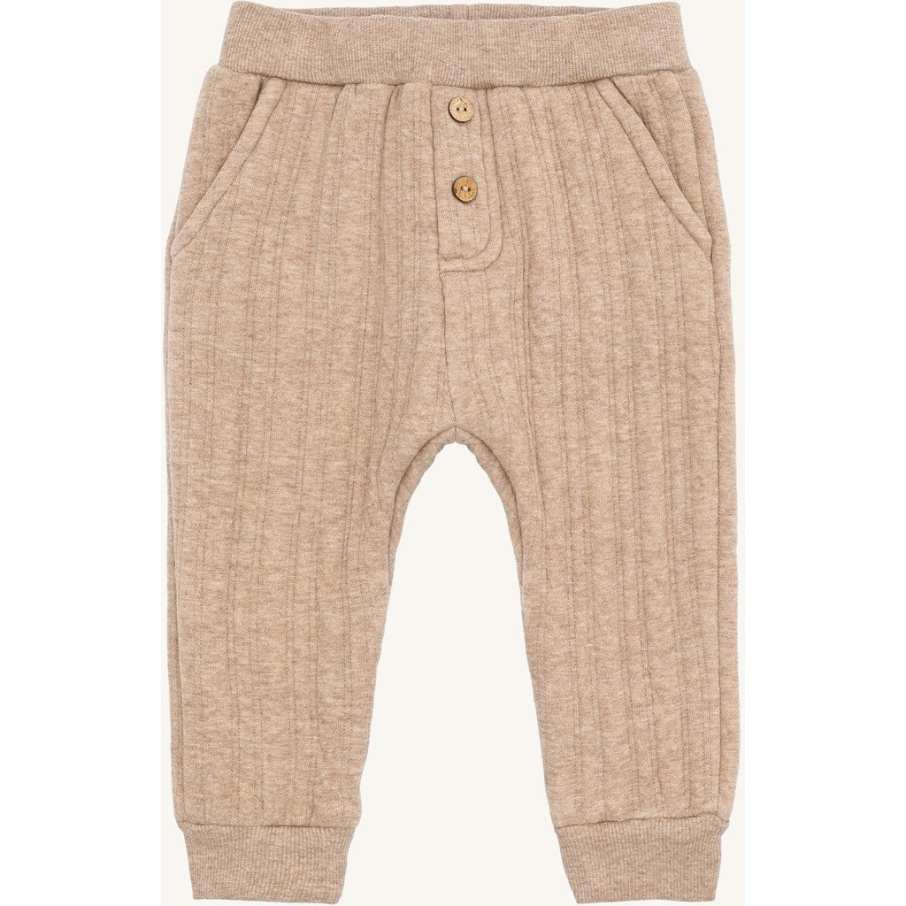Hust & Claire HCGordon Quilt Jogging Trousers 3554 Biscuit