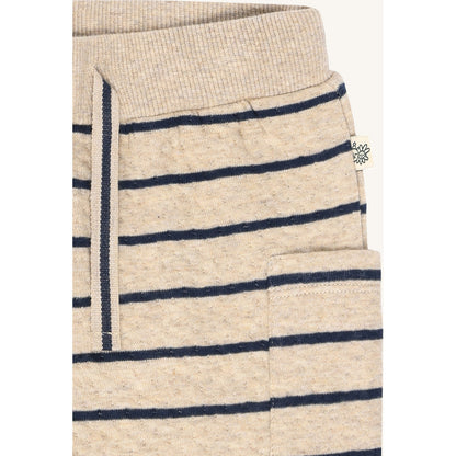 Hust & Claire HCGordon Striped Jogging Trousers 3554 Biscuit
