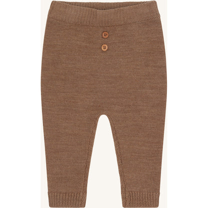 Hust & Claire HCGuri Wool Knit Trousers 4536 Coca Mocha