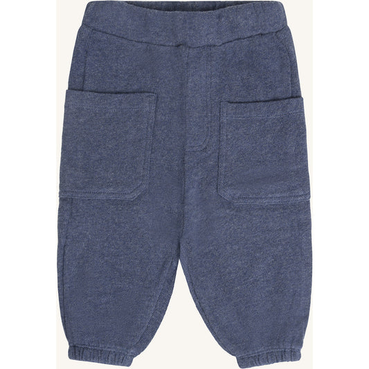 Hust & Claire HCGus Fine knit Jogging Trousers 3180 Vintage Indigo