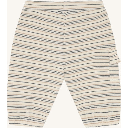 Hust & Claire HCGus Fine striped knit Trousers 3272 Snow White