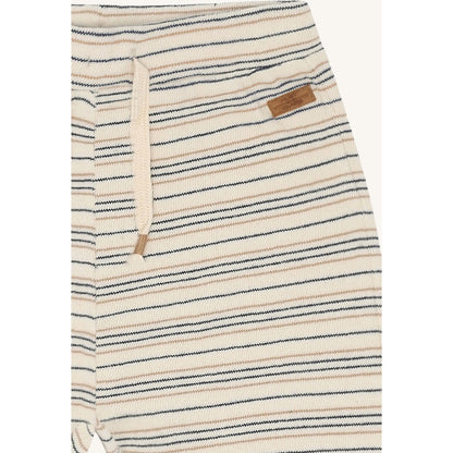 Hust & Claire HCGus Fine striped knit Trousers 3272 Snow White