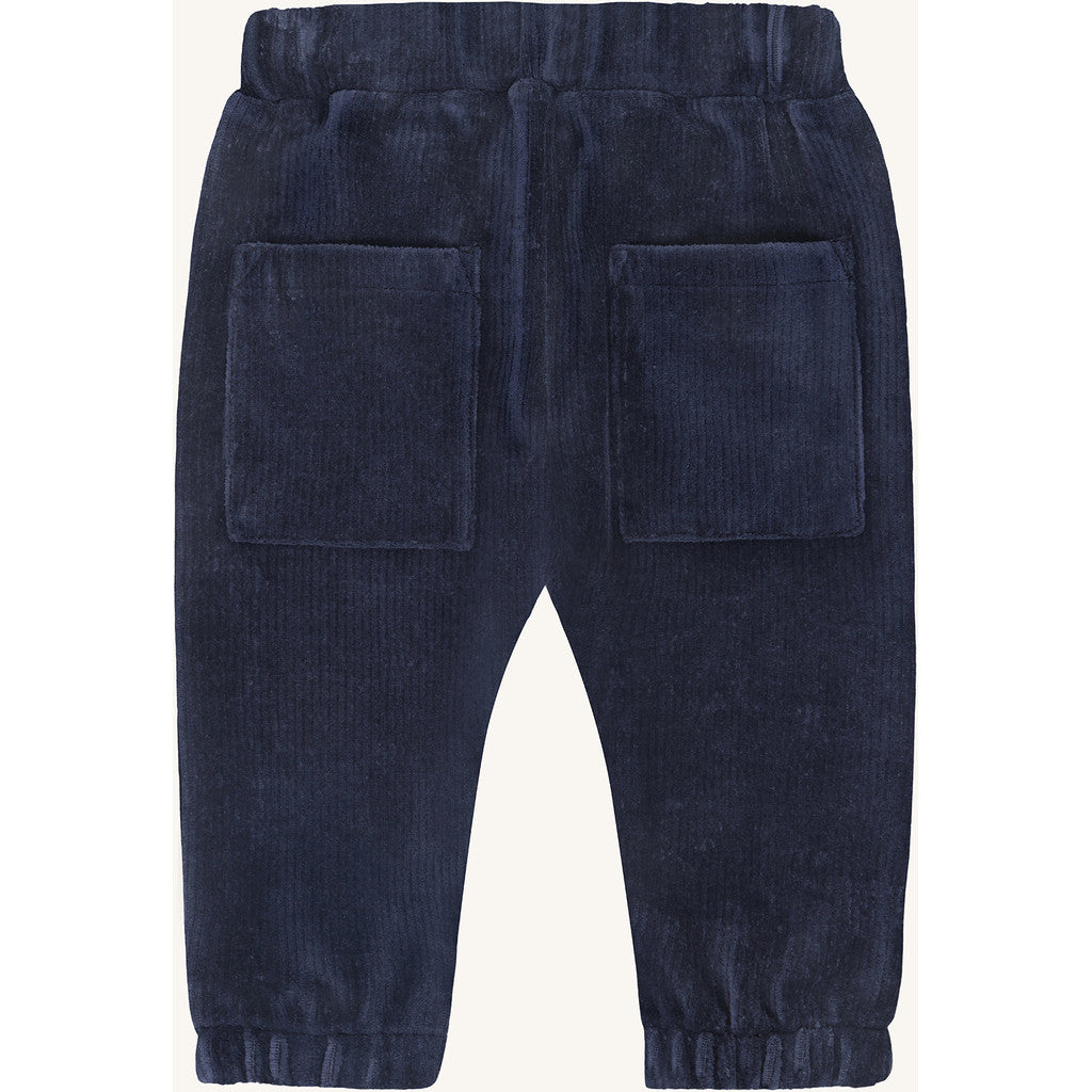 Hust & Claire HCGus Ribbed velour Jogging Trousers 3146 Blues