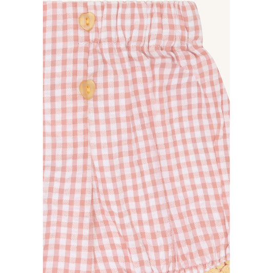 Hust & Claire HCHilma Check Shorts 3761 Shell