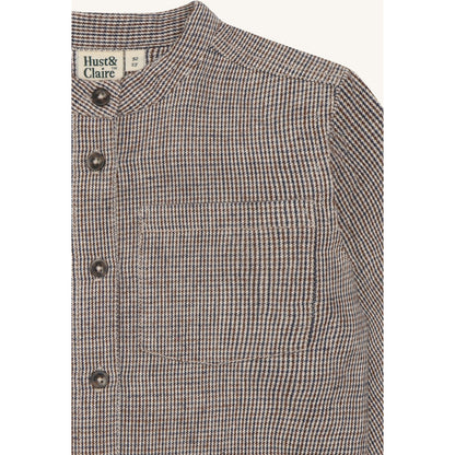 Hust & Claire HCJack Harry check Shirts 4501 French Oak