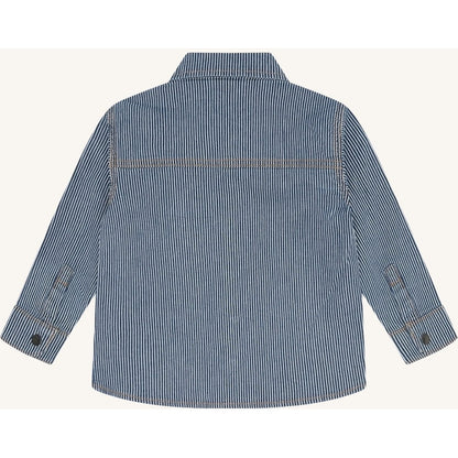 Hust & Claire HCJack Yd  stripe Shirts 62 Blue Denim