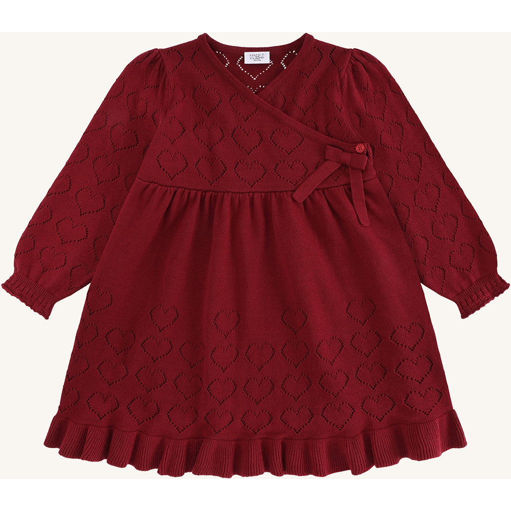 Hust & Claire HCKarina Pointelle Dresses 3379 Teaberry