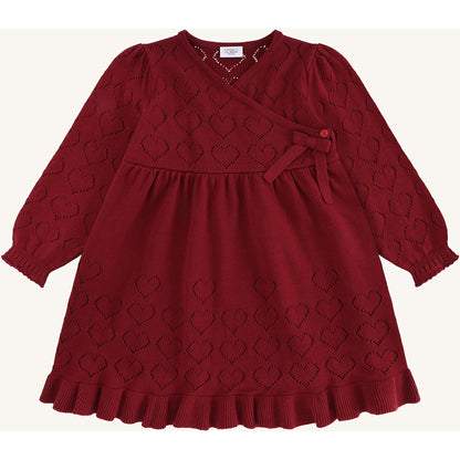 Hust & Claire HCKarina Pointelle Dresses 3379 Teaberry